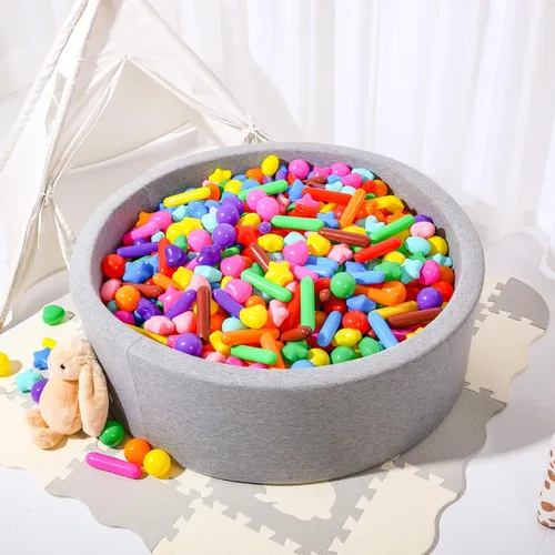 Miniatura 2 de Bolas para piscina de bolas STARBOLO para niños pequeños - 200 bolas coloridas para piscina de bolas a prueba de aplastamiento, bolas de plástico