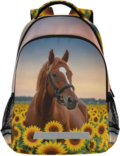 Miniatura 25 de ALAZA Mochilas de viaje con diseño de mariposa, luna y estrella, color azul turquesa, mochila escolar para hombres, mujeres, adolescentes y niños
