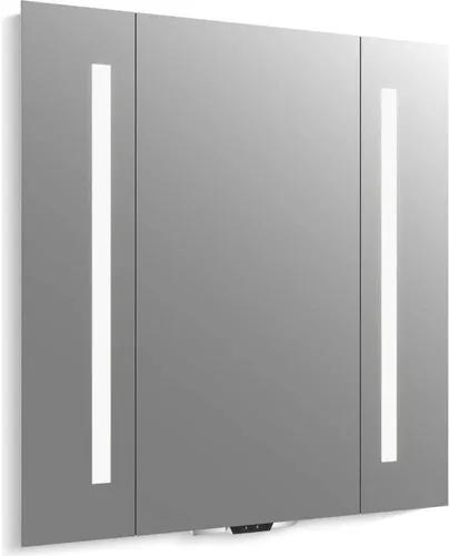 Miniatura 26 de KOHLER 99001-NA Verdera - Botiquín de baño de 15 pulgadas de ancho x 30 pulgadas de alto con espejo de aumento, gabinete de pared de baño empotrado