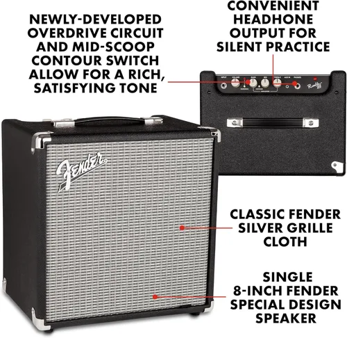 Miniatura 2 de Combo Amplificador Fender Rumble 500 V3 Bass , 25