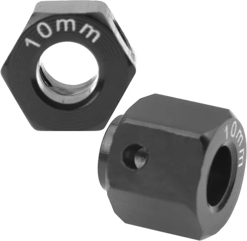Miniatura 5 de ShareGoo - Extensión de cubo hexagonal de aluminio RC de 0.472 pulgadas, espaciadores de desplazamiento de 0.394 pulgadas, compatible con Traxxas