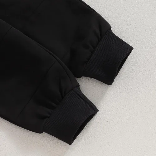 Miniatura 6 de Conjunto de ropa deportiva de manga larga con cuello redondo y pantalones para bebé niño