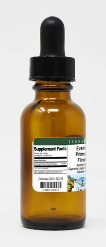 Miniatura 4 de Terravita Extracto líquido de glicerita de flor de onagra (1:5) - Sabor vainilla (1 oz, ZIN: 522449)