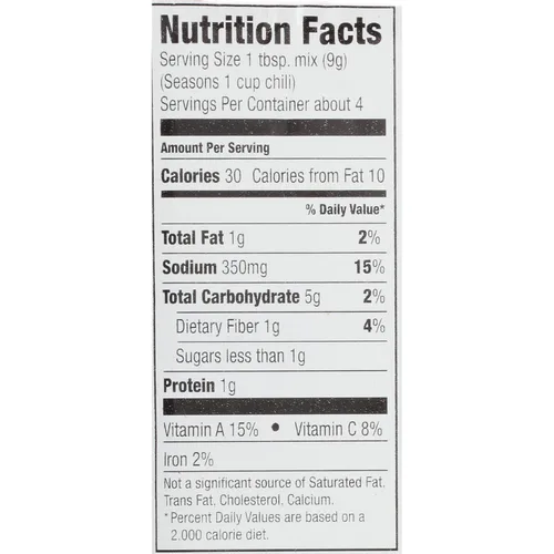 Miniatura 2 de Mezcla de condimento de chile McCormick Tex-Mex Chili de 1.25 onzas
