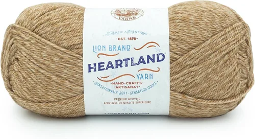 Miniatura 34 de Lion Brand Yarn Heartland Yarn - Hilo multicolor para tejer, tejer y tejer, paquete de 3, color congaree