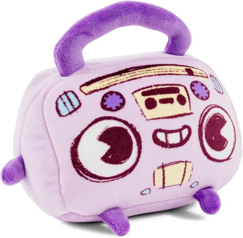 Miniatura 2 de MochiOshis Suki Rajikase Boom Box - Juguete de peluche de personaje de 6 pulgadas Animal de peluche suave abrazable para acurrucarse