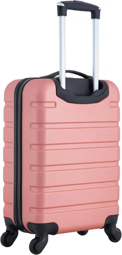 Miniatura 3 de Travelers Club Harper Luggage, oro rosa, equipaje de mano de 20 pulgadas