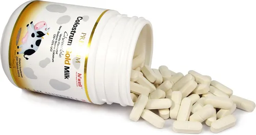 Miniatura 6 de Hi Well Premium - Leche de calostro bovino de Nueva Zelanda 200 comprimidos masticables de inmunoglobulina G (Igg) 20 ~ 25% (paquete de 3)