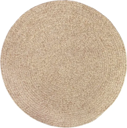 Miniatura 21 de Super Area Rugs Rustic Farmhouse Living - Alfombra trenzada reversible para interiores y exteriores, fabricada en Estados Unidos, color marrón