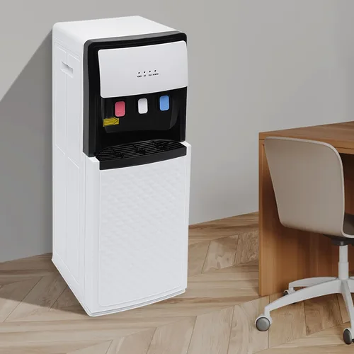 Miniatura 7 de Dispensador de enfriador de agua 3 en 1, dispensador de agua de pie de carga inferior para botellas de 5 galones, dispensador de agua caliente