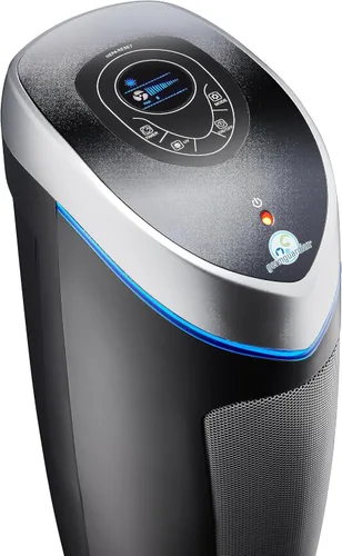 Miniatura 7 de Germ Guardian 3-en-1 UV-C y Sistema de limpieza de aire Digital True HEPA Air – con filtro Pet Pure–28 pulgadas., AC5250PT, Negro, 1, 1