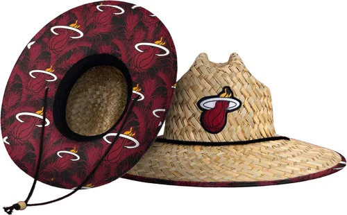 Miniatura 128 de FOCO - Sombrero de paja con logotipo de equipo universitario de NCAA y estampado floral para hombre TEAM LOGO