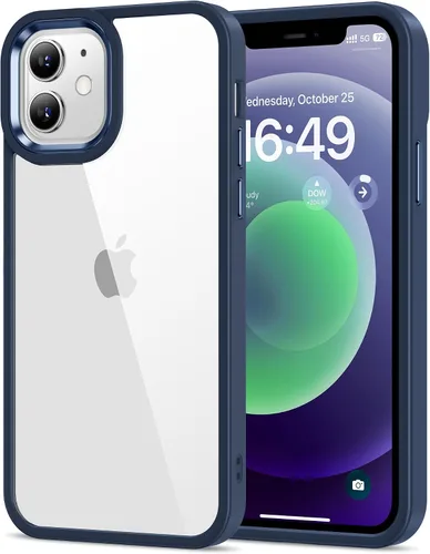 Miniatura 29 de HOOMIL Funda para iPhone 7 Plus/iPhone 8 Plus de 5.5 pulgadas, no amarillea, protección contra caídas, cubierta trasera dura transparente