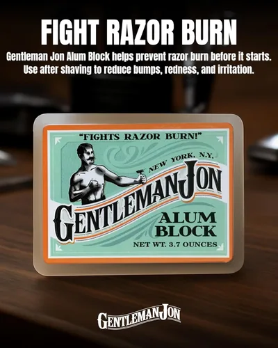 Miniatura 2 de Bloque de alumbre en funda de plástico (3.7 onzas), de Gentlemen Jon
