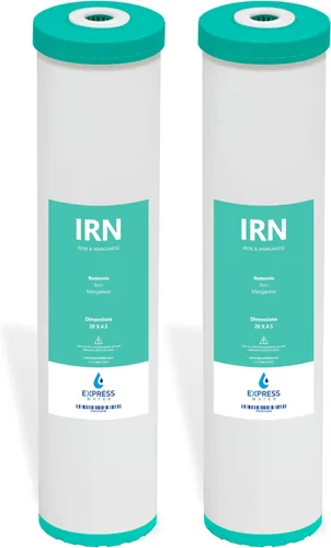 Miniatura 12 de Express Water Filtro de repuesto de agua antiincrustaciones de polifosfato – Filtro de agua de repuesto para toda la casa – Filtro de agua de alta