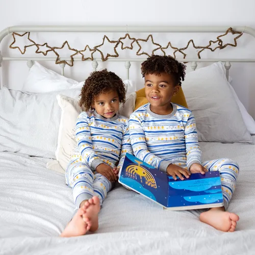 Miniatura 4 de Burt's Bees Baby - Conjuntos de pijamas de Navidad familiares a juego, de algodón orgánico, para niños, bebés, mujeres y adultos