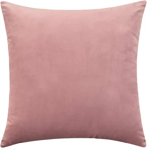 Miniatura 25 de Juego de 2 fundas de almohada de terciopelo para sofá y cama, 18 x 18 pulgadas, color malva