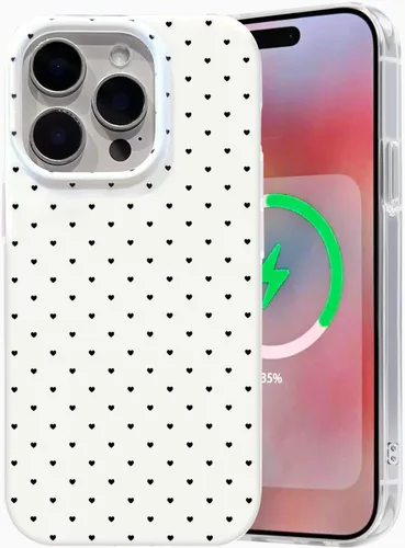 Miniatura 20 de I-MGAE-IN-AR Funda compacta para iPhone 13 Pro, diseño colorido de flores iridiscentes, protección de grado militar a prueba de golpes, funda