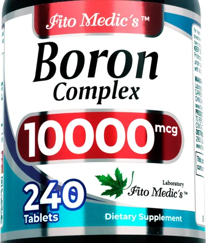 Laboratorio | Boro | 10 mg | 240 porciones | Suplemento de boro