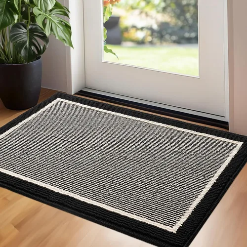 Miniatura 49 de GRANNY SAYS Tapete para puerta, de 32 x 20 pulgadas, tapete de bienvenida para exteriores, antideslizante, absorbe la suciedad para la entrada