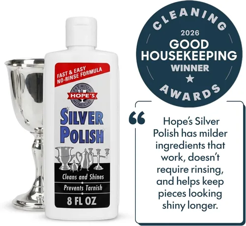 Miniatura 2 de HOPE'S Pulidor y limpiador de plata, removedor de deslustre protector, inodoro, seguro y suave, fórmula sin enjuague, rápido y fácil, libre