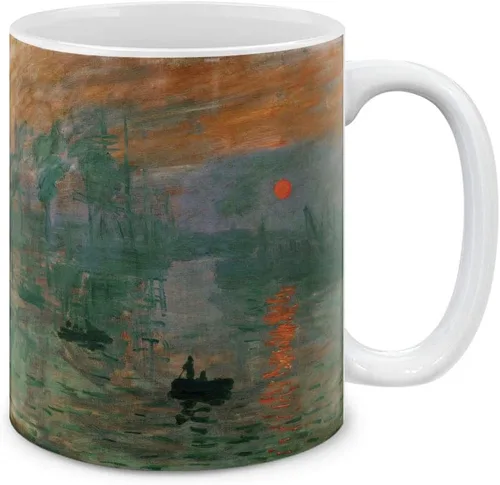 Miniatura 12 de MUGBREW Classic Art - Taza de café de cerámica de almendra Vincent Van Gogh, 11 onzas
