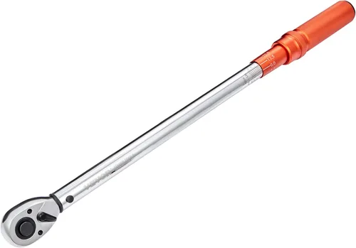 Miniatura 12 de VEVOR Llave dinamométrica de 1/2 pulgada con clic de 25-250 pies.libra/34-340 Nm, juego de llave dinamométrica ajustable de doble dirección, kit