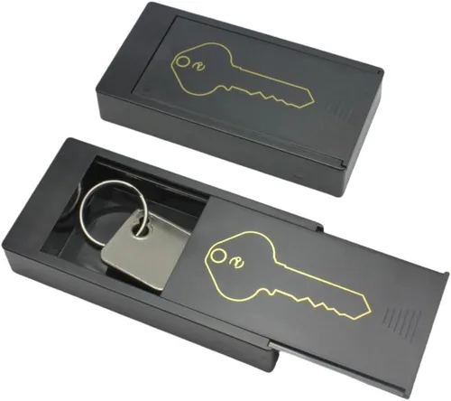 Miniatura 4 de Ocultar un soporte magnético para llaves, caja de emergencia, caja de seguridad secreta, repuesto debajo del automóvil, casa, oficina, garaje