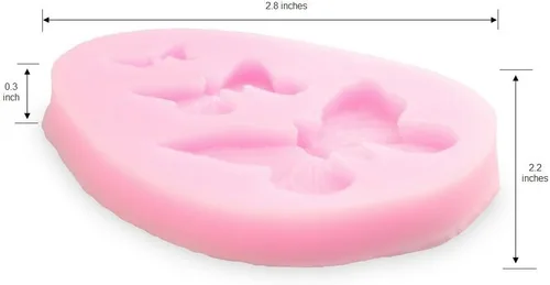 Miniatura 2 de Molde de mariposa de silicona para Chololate Mariposa Fondant Candy Molds Molde para hornear pasteles caseros DIY