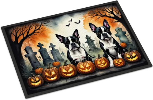 Miniatura 43 de Caroline's Treasures DAC2011MAT - Felpudo de Halloween espeluznante con diseño de Beagle, de 18 x 27 pulgadas, para interiores y exteriores