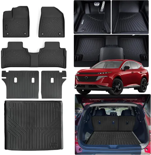 Miniatura 40 de Revestimientos de suelo para Acura ADX y Honda HR-V 2023-2026 TPE 2023-2026 TPE protección para todo tipo de clima, tapetes de primera y 2ª fila
