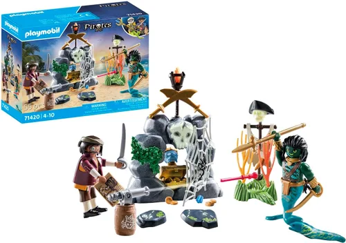 Miniatura 12 de Playmobil Piratas: Batalla con el pulpo gigante