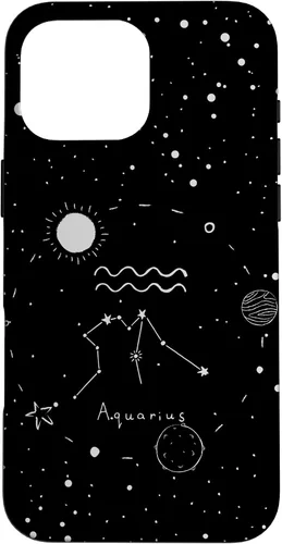 Miniatura 18 de Funda estética con signo del zodiaco celestial para iPhone 12 mini Acuarario