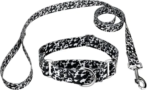 Miniatura 8 de Country Brook Petz - Collar y correa de perro martingala a rayas de tigre de Bengala, colección de estampados de animales con diseños salvajes