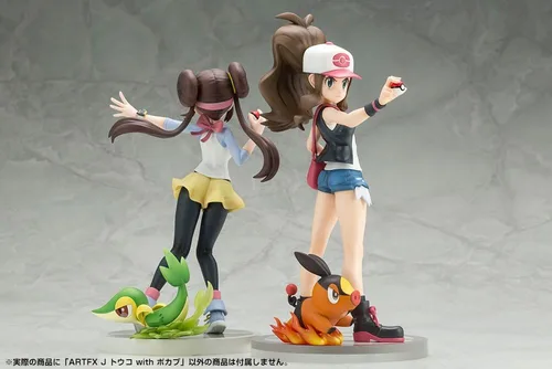 Miniatura 6 de Kotobukiya Pokemon: Estatua de Hilda y Tepig Artfx J