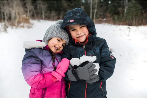 Miniatura 5 de Zelda Matilda - Mitones impermeables de invierno para niños pequeños y bebés, aislación de 3M Thinsulate 100G
