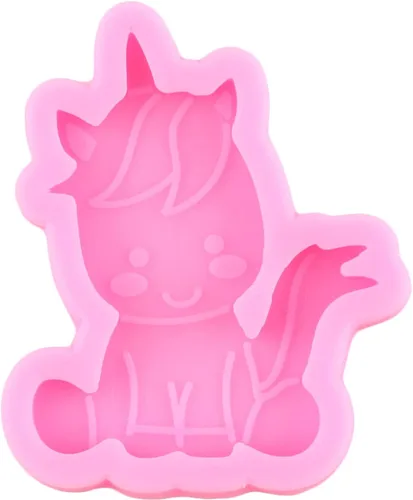 Miniatura 8 de Moldes de silicona con diseño de unicornios arcoíris, orejas de cuerno, moldes de fondant para decoración de pasteles, decoración de cupcakes