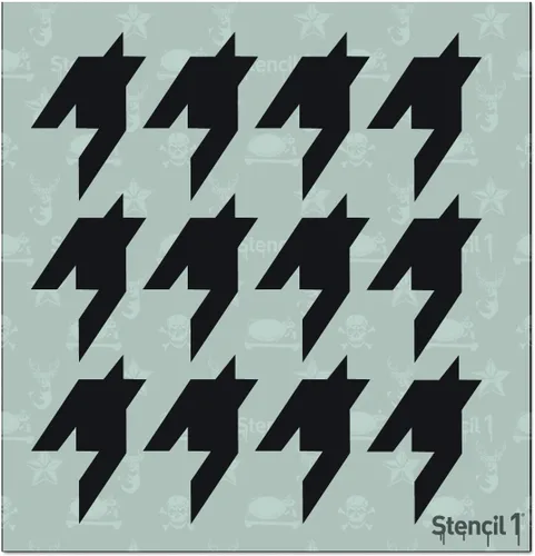 Miniatura 32 de Stencil1 Plantilla pequeña de piel de serpiente de 5.75 x 6 pulgadas – Plantillas reutilizables de calidad duradera para dibujar y pintar