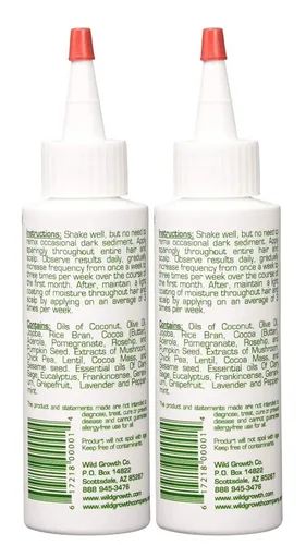 Miniatura 2 de Wild Growth Aceite para el cabello 4oz "Paquete de 2