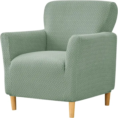 Miniatura 44 de HAOYONG - Funda elástica de terciopelo para silla de banquete, fundas para sillas de 1 pieza, fundas para sillones de sofá, funda suave para sillón