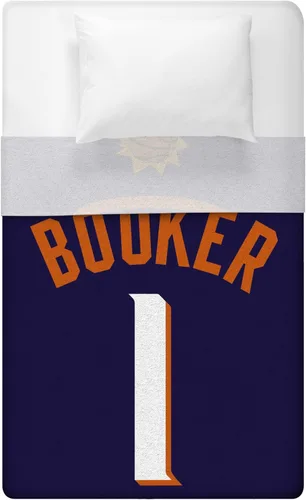 Miniatura 3 de The Sleep Squad Phoenix Suns Devin Booker Manta de 60 x 80 de felpa Raschel, una manta de la NBA