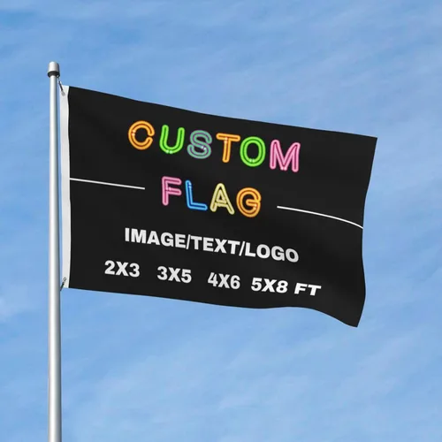 Miniatura 14 de Bandera de jardín personalizada para exteriores, banderas personalizadas de doble cara de 28 x 40 pulgadas, para hacer tu propia bandera divertida