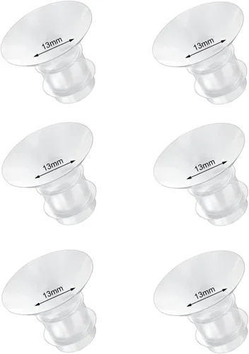 Miniatura 19 de Insertos de brida 17mm 6 piezas Compatibles con sacaleches portátiles Momcozy/Medela/eufy/Spectra/Medela/TSRETE/Lansinoh, para el escudo/brida