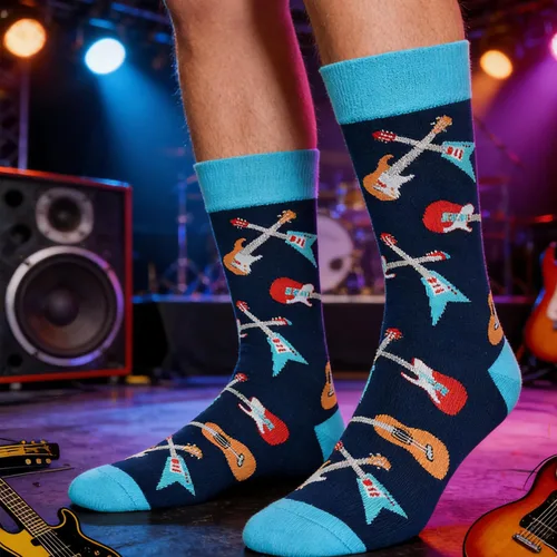 Miniatura 7 de GOLIN Novelty Birthday Christmas Gifts for Men Women - Funny Saying Crew Socks Silly Funky Dress Socks