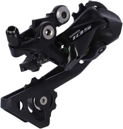 Shimano Desviador trasero 105 RD-R7000 – 11 velocidades, Shadow RD, compatible con montaje directo – jaula corta SS o jaula mediana GS