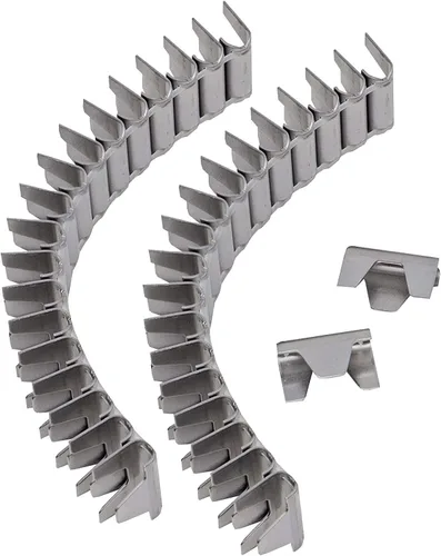 Miniatura 3 de Paquete de 60 piezas de reparación de muelles de sofá, clips de alambre para tapicería para reparación de sofás y resortes de silla, sofá