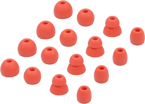 Juego de auriculares de silicona de repuesto para auriculares inalámbricos Powerbeats Pro, 8 pares (rojo)