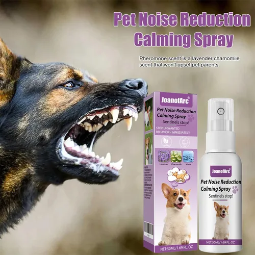 Miniatura 6 de JoanofArc Spray calmante de feromonas para gatos y perros, 1.7 fl oz con kit difusor, ayuda a la calma, reducción del estrés, detiene arañazos