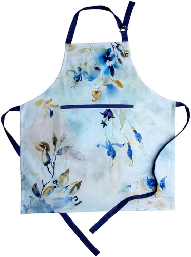 Miniatura 43 de Maison d' Hermine Delantal 100% de algodón para mujeres con bolsillo de cocina delantal de chef para hombres para cocinar primavera verano 001