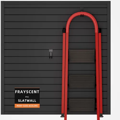 Miniatura 12 de FRAYSCENT Paneles de pared de listones, sistemas de almacenamiento de pared de listones, paneles de pared de pizarra, organizador de herramientas